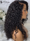200% Density Thick Curly 13*4 Lace Front Wig With Single Knots [ULWIGS06] - ULwigs