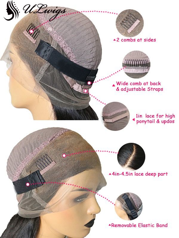 Adjustable removable extra elastic band for lace wigs www