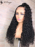 9A Undetectable Invisible Lace Long Curly Hair Best 360 Lace Frontal Wig [ULwigs16] - ULwigs