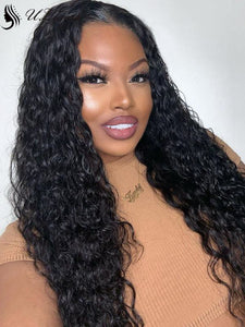 9A Undetectable Invisible Lace Long Curly Hair Best 360 Lace Frontal Wig [ULwigs16] - ULwigs