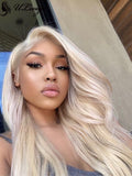 Blonde #613 Color Body Wave Transparent Lace Front Wig [ULWIGS66] - ULwigs