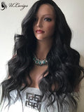 Glueless Big Body Wavy Virgin Human Hair 360 Lace Wig With Fake Scalp [ULWIGS33] - ULwigs