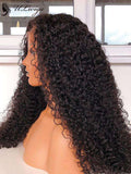 Glueless Thick 200% Density Curly Human Hair 360 Lace Frontal Wig [ULWIGS36] - ULwigs