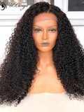 Glueless Thick 200% Density Curly Human Hair 360 Lace Frontal Wig [ULWIGS36] - ULwigs