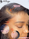 HD Lace Pre-plucked Issa Human Hair Short Bob 360 Lace Wig [ULWIGS30] - ULwigs