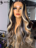 Highlight Body Wave HD Lace 360 Lace Frontal Wig Pre Plucked Hairline ULWIGS122