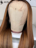 Highlight #27 Color Straight Virgin Human Hair 13*4 Lace Front Wig [ULWIGS64] - ULwigs