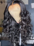 ULWIGS HD LACE WAVY LUVME HAIR LONG THICK HUMAN HAIR WIG ROGSHOW WIGS