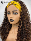 Mix Color Curly High Density Headband Wig (Get Free Trendy Headbands) ULWIGS160