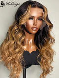 NEW FABULOUS BEYON-CELEBRITY STYLE OMBRE FRONTAL LACE WIG ULWIGS200