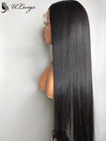 Pre-plucked 360 Lace Frontal Wig Straight Virgin Hair With Fake Scalp[ULWIGS27] - ULwigs