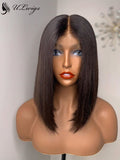 Pre-plucked Short Bob Pixie Cut Virgin Hair 13*6 Lace Front Wig [ULWIGS43] - ULwigs