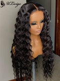 Undetectable HD Lace Deep Wave 13*6 Lace Front Wig With Baby Hair [ULWIGS77] - ULwigs