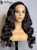 Undetectable HD Lace Wavy Pre Plucked 360 Lace Frontal Wigs ULWIGS85 - ULwigs