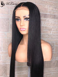 Undetectable Invisible Lace Straight 360 Lace Frontal Virgin Human Hair [ULWIGS29] - ULwigs