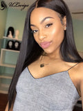 Undetectable Invisible Lace Straight 360 Lace Frontal Virgin Human Hair [ULWIGS29] - ULwigs