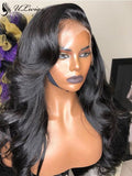 Undetectable Lace Body Wave 13*6 Lace Front Wig With Pre-plucked Hairline [ULwigs01] - ULwigs