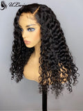 Undetectable Lace Curly Virgin Human Hair Black Color 360 Wig ULWIGS87 - ULwigs