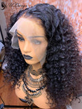 Undetectable Lace Short Bob Big Curly 13*6 Lace Front Wigs With Bleached Knots [ULWIGS10] - ULwigs